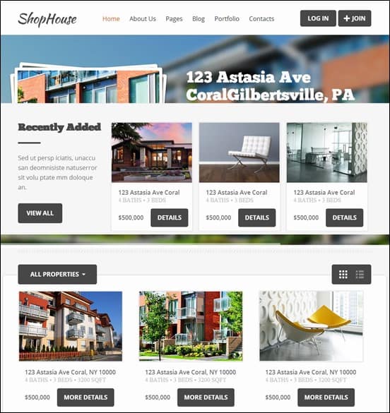 ShopHouse - Responsive HTML5 Template