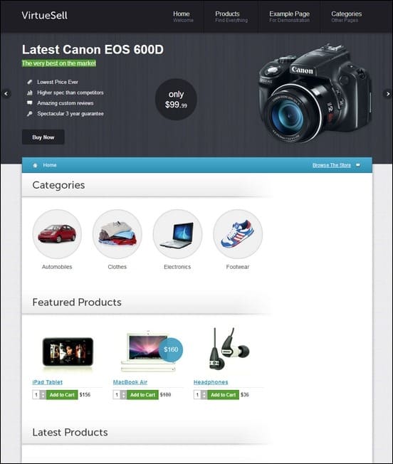 VirtueSell-Joomla-VirtueMart-Template