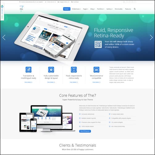 15+ Best WordPress Business Themes 2016