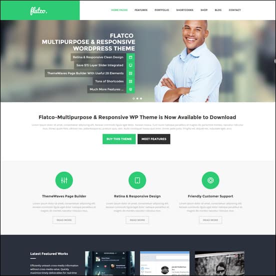 Flatco - Responsive Multipurpose WordPress Theme