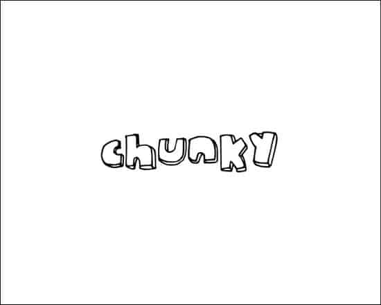chunky