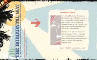 20+ Interesting Selections Of Horizontal Scrolling Websites