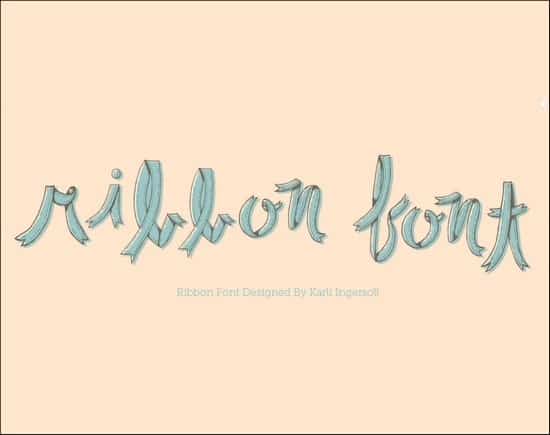 RibbonFont