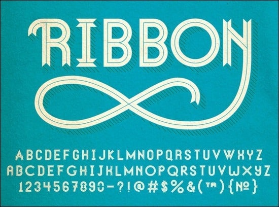 RibbonTypeface