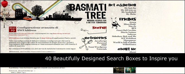 40 Beautifully Designed Search Boxes to Inspire you
