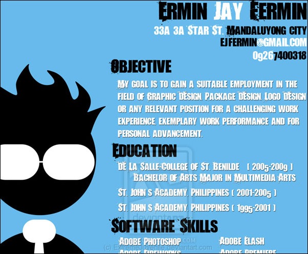40 Smart and Creative Resume and CV Design Ideas
