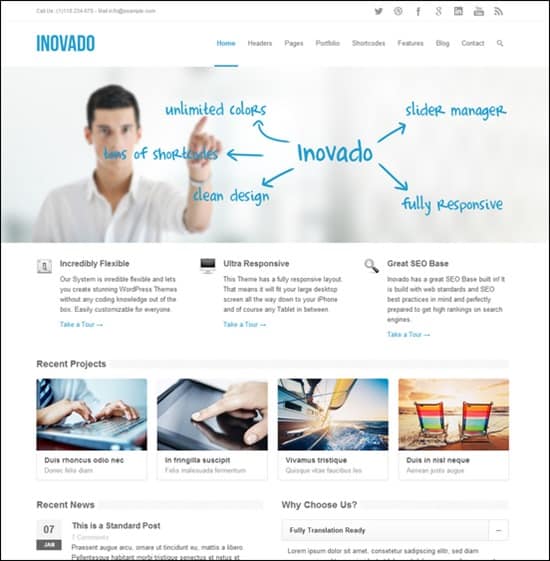 35+ Multi-Purpose WordPress Themes