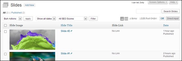 Meteor Slides Review – A Free Responsive WordPress Image Slider