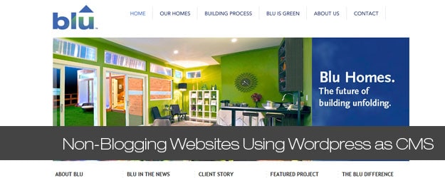 20+ Awesome Non-Blogging Websites Using WordPress as CMS