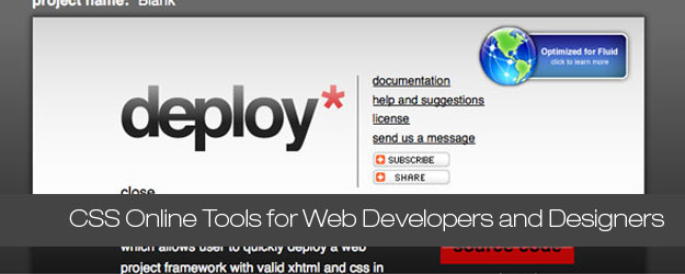 50+ Online CSS Tools for Web Developers and Designers