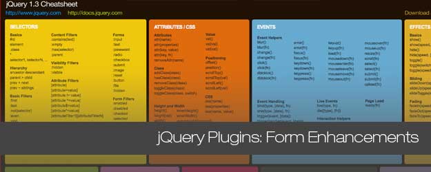 50+ jQuery Plugins for Form Enhancements