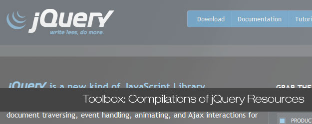 20+ Awesome jQuery Compilations of Plugins, Tutorials and Cheat Sheets