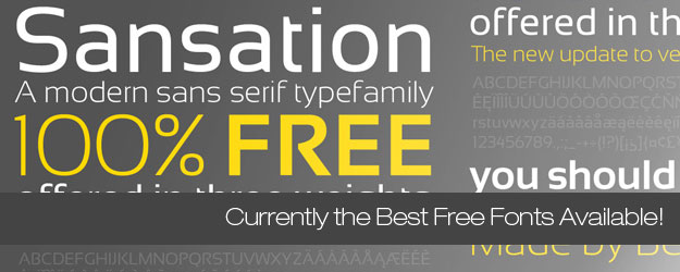 65+ Currently Some of the Best Free Fonts Available!