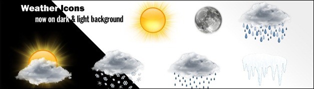 30+ Sets of High-Quality Weather Icons for Free