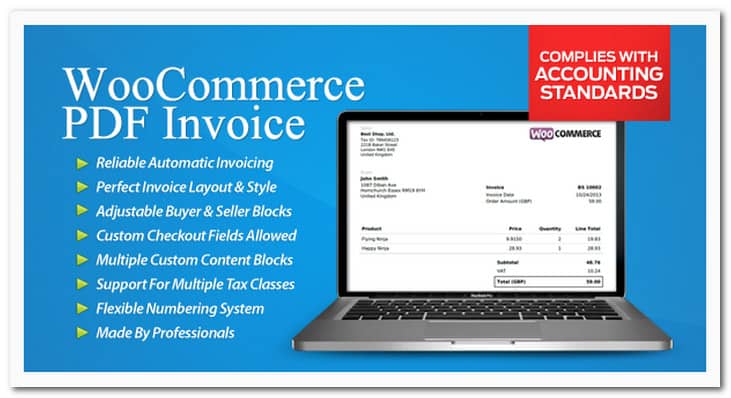 WooCommerce PDF Invoice