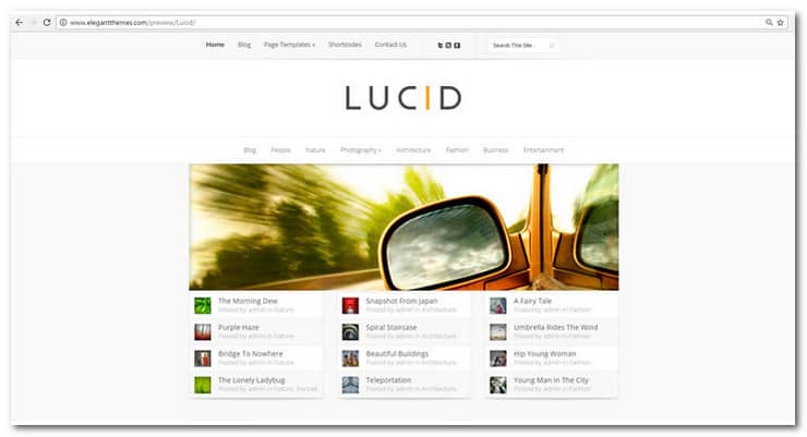 Lucid Review: Light and Modern WordPress Magazine Theme
