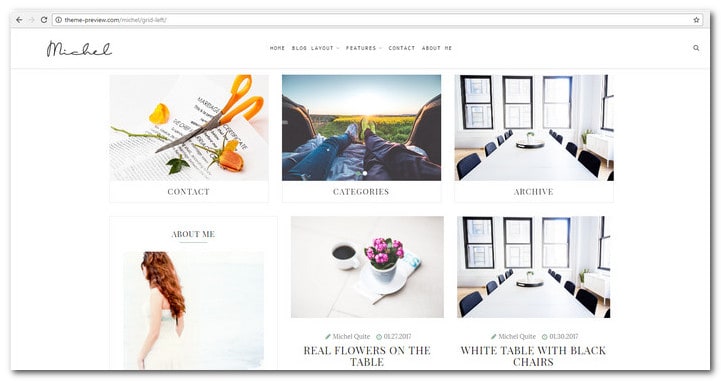 15+ Grid-Style WordPress Themes – Show Off Your Creative Stuff!